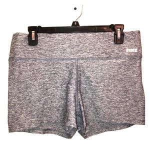 PINK brand Grey Workout Shorts w/ Smoothing Waist